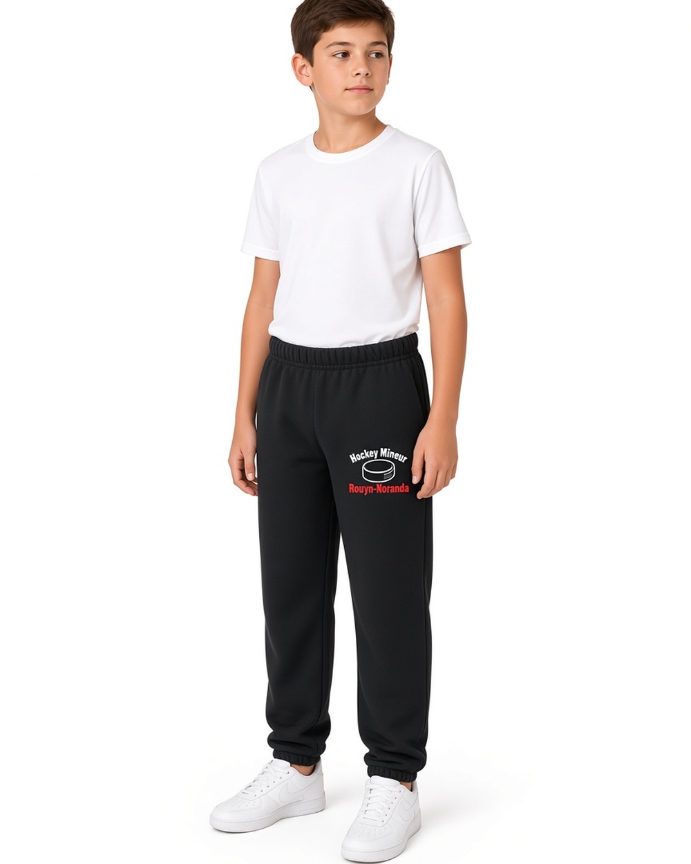 Gildan 18200B Heavy Blend Sweatpants (youth) — Black