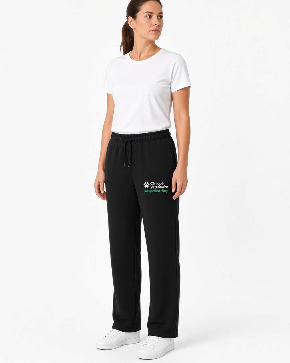 Gildan 18400 Heavy Blend Open-Bottom Sweatpants (unisex) — Black