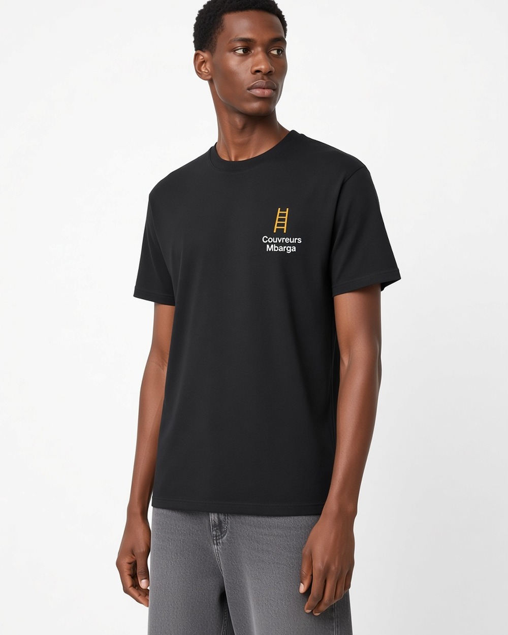 Gildan 2000T Ultra Cotton T-shirt (men's, tall) — Black