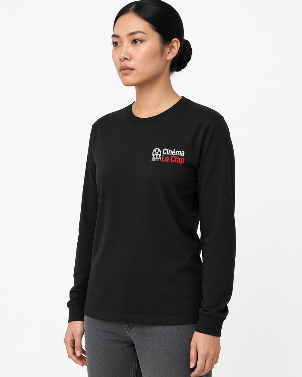 Gildan 5400 Heavy Cotton Long Sleeve T-shirt (unisex) — Ash