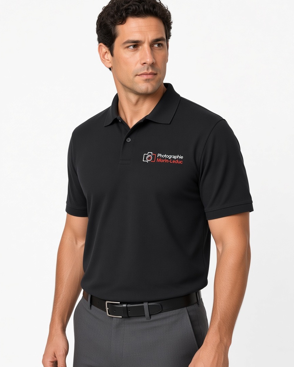 Gildan 64800 Softstyle Pique Polo (unisex) — Black