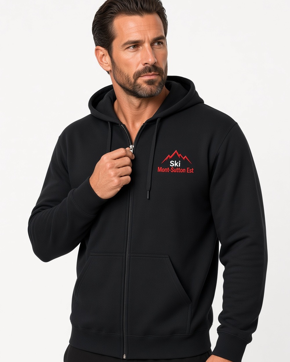 Gildan SF600 Softstyle Midweight Full-Zip Hooded Sweatshirt (unisex)